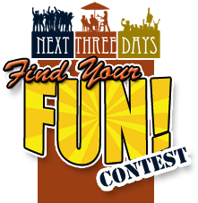 Next Three Days Find Your Fun Contest