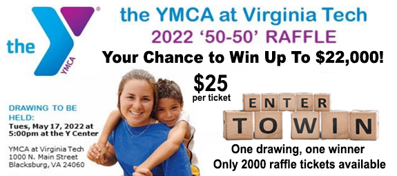 YMCA at VT 50/50 Raffle